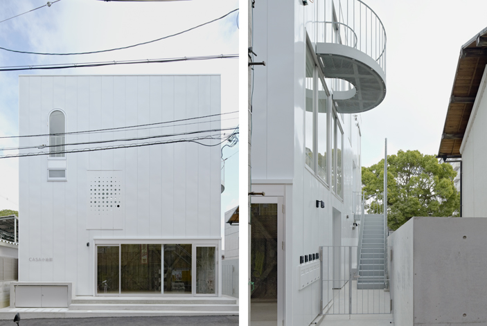 大阪府門真市の集合住宅Dアパートメント窓とバルコニーのデザイン
